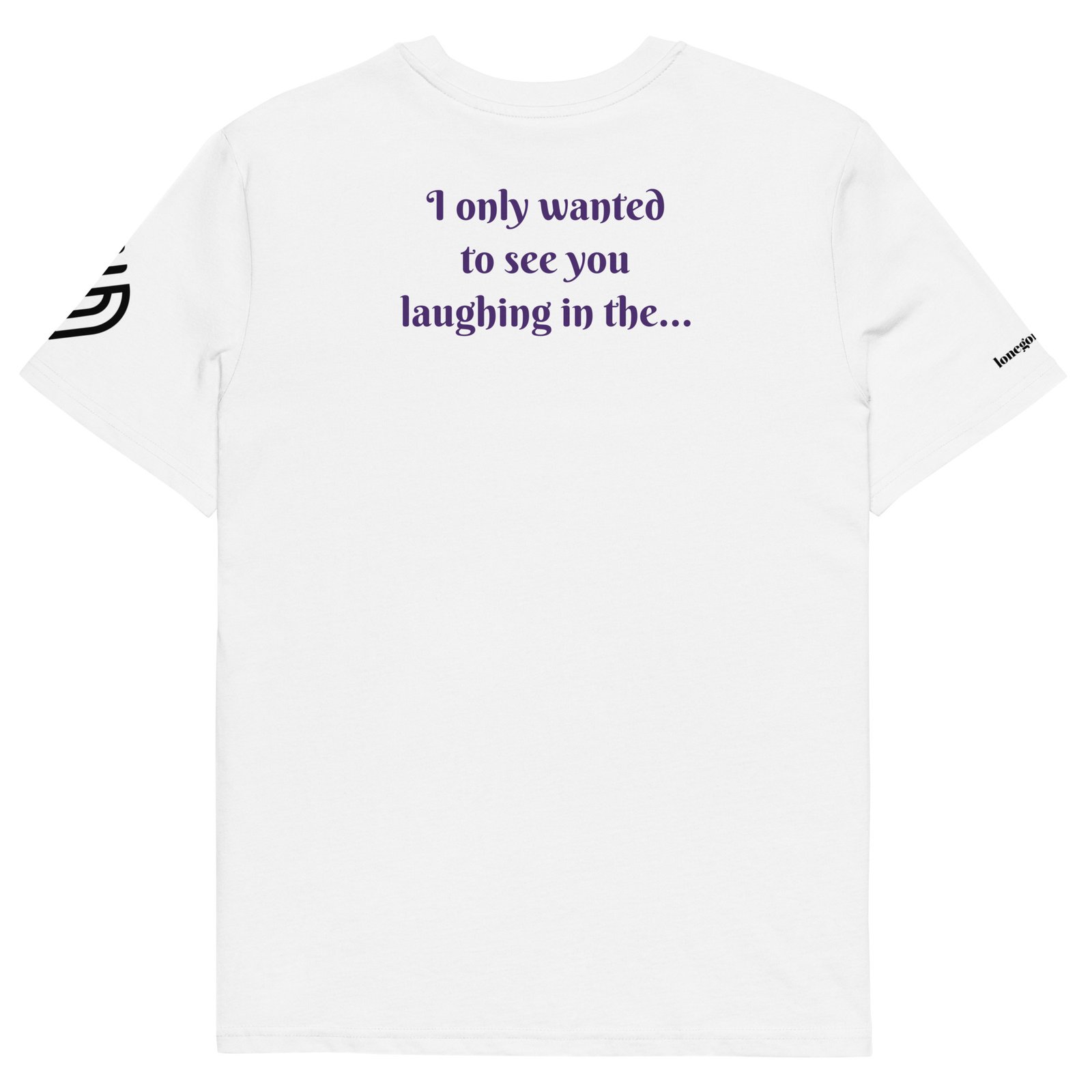 Purple Rain Unisex Cotton Tee - Image 8