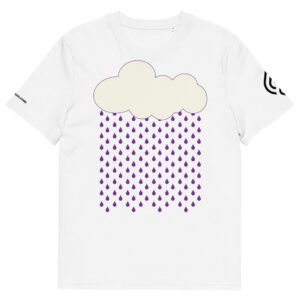 Purple Rain Unisex Cotton Tee
